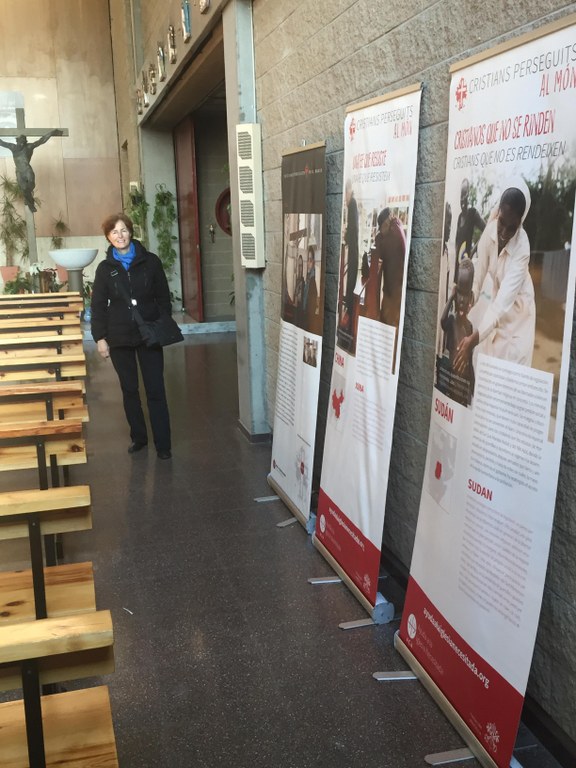 Exposició a la parròquia de Sant Pau de Terrassa