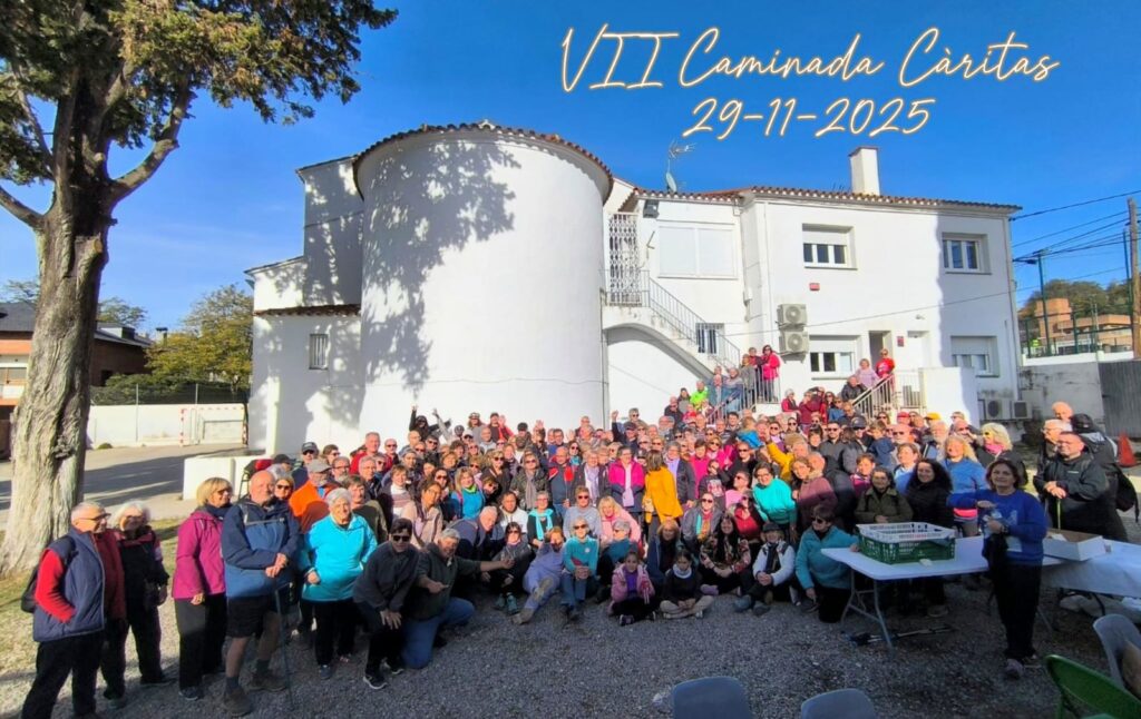 La VII Caminada de Càrites Terrassa va ser tot un èxit.