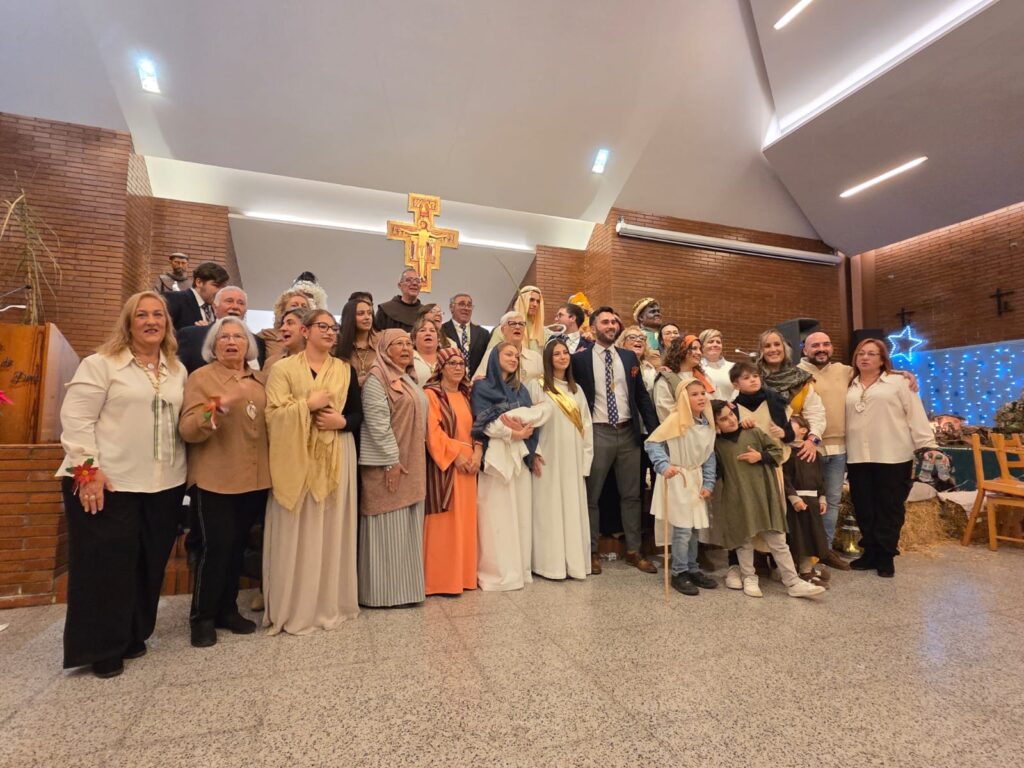 Un bon nombre de feligresos va involucrar-se en el pessebre vivent.