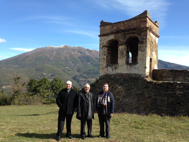 Visita del Bisbe de Terrassa, Mons. Salvador Cristau, a l'esglèsia de Santa Susanna de Montseny