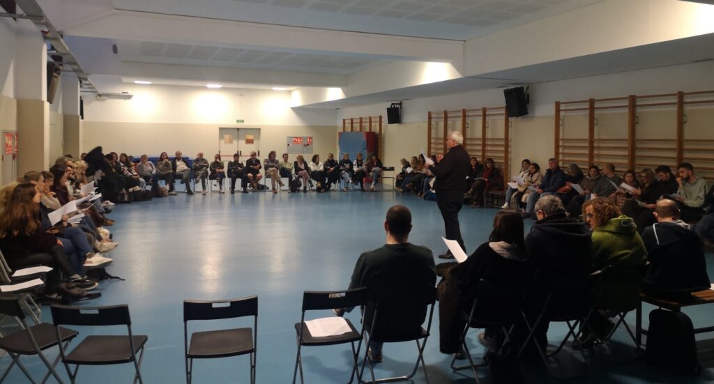 Mn. Fidel fou l'encarregat de guiar la xerrada.